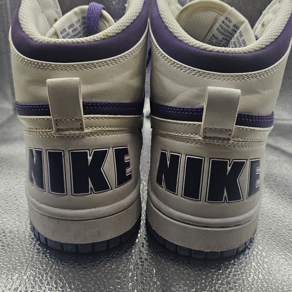 Nike Dunk High Purple Grey White | Men’s US 9.5 / EU 43 | Clean Soles - Picture 3 of 6
